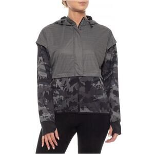Under Armour Unstoppable Gore Windstopper Full Zip Jacket Camo Grey | Women’s XS